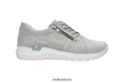 светлосив античен набук обувки FR06X442 се чувствах добре дама Wolky