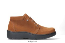 черен античен набук обувки FR06X439 тарда xw/wr дама Wolky