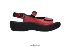 черен патент обувки FR06X415 бижу дама Wolky