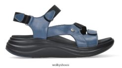 черна саванска кожа обувки FR06X42 циро дама Wolky